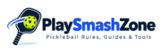 PlaySmashZone pickleball logo