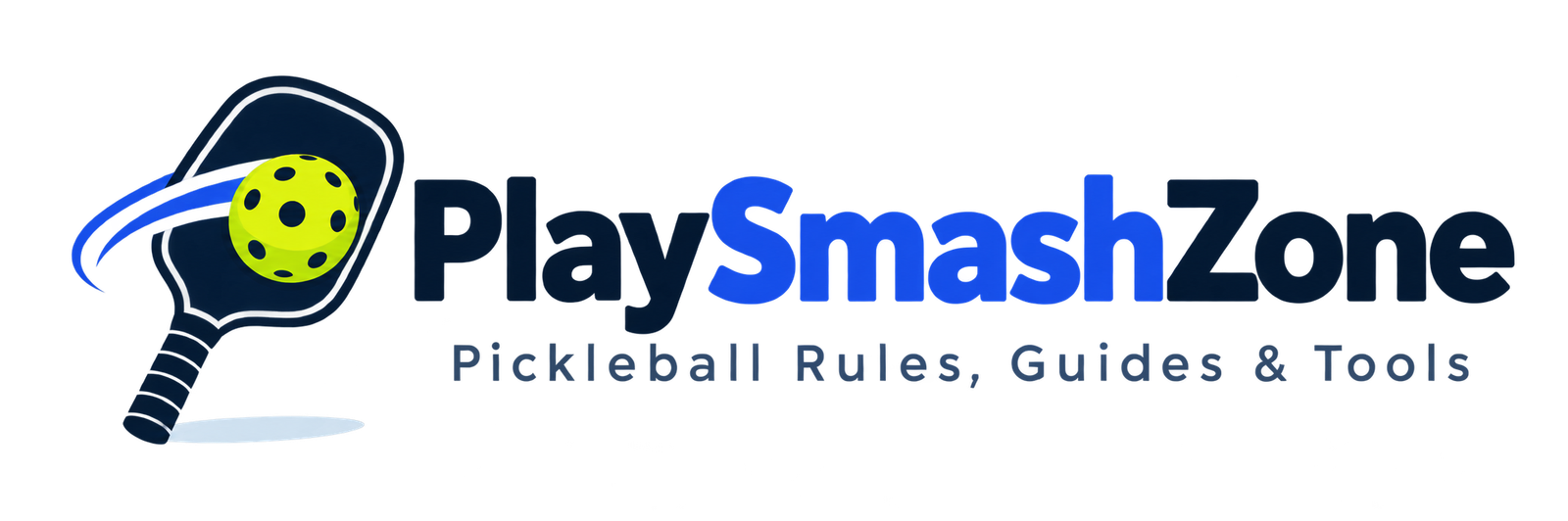 PlaySmashZone pickleball logo